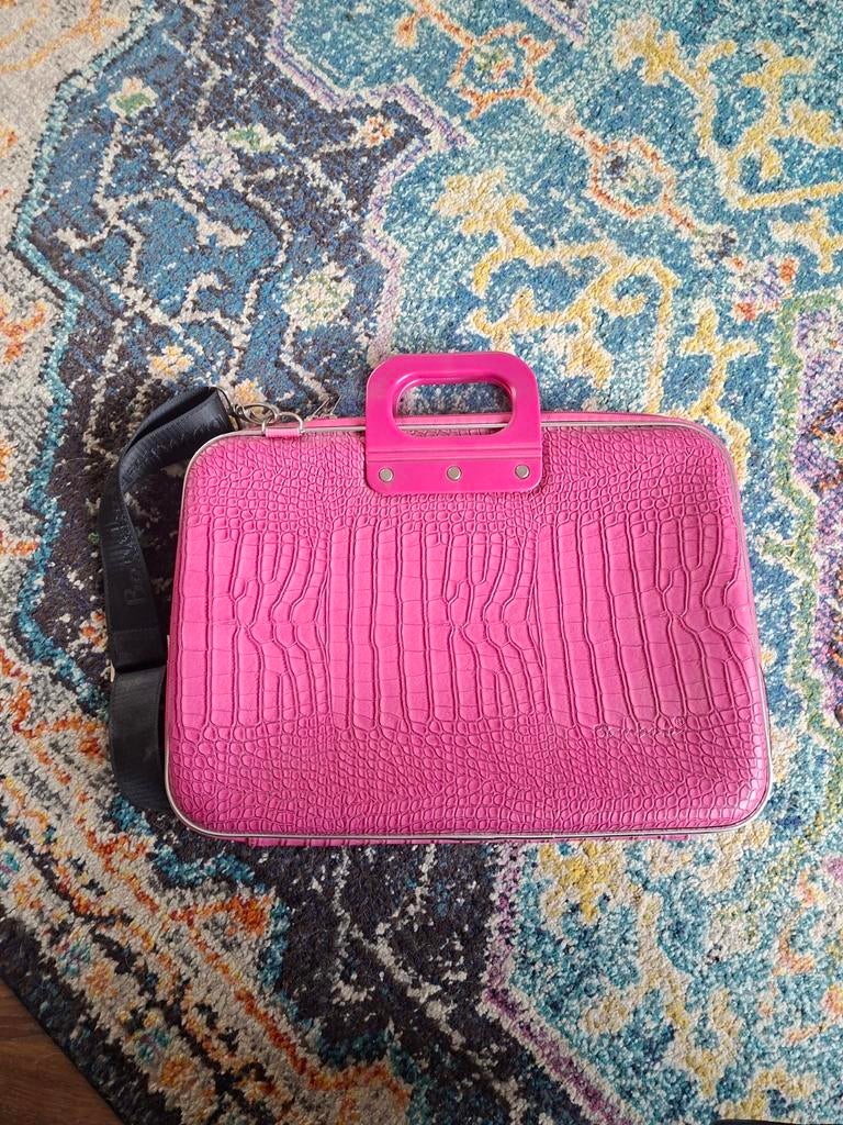 Bombata laptoptas, Ophalen of Verzenden, Zo goed als nieuw, Bruin